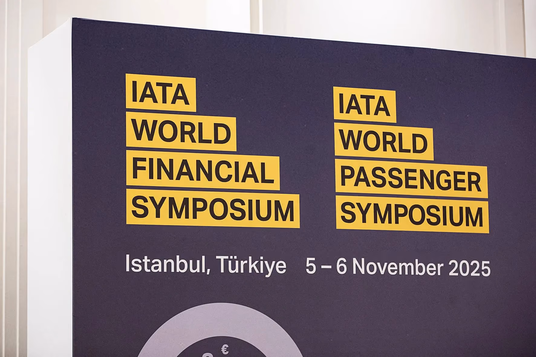 Ben Waymark at the IATA World Financial Symposium and World Passenger Symposium, Istanbul, November 2025