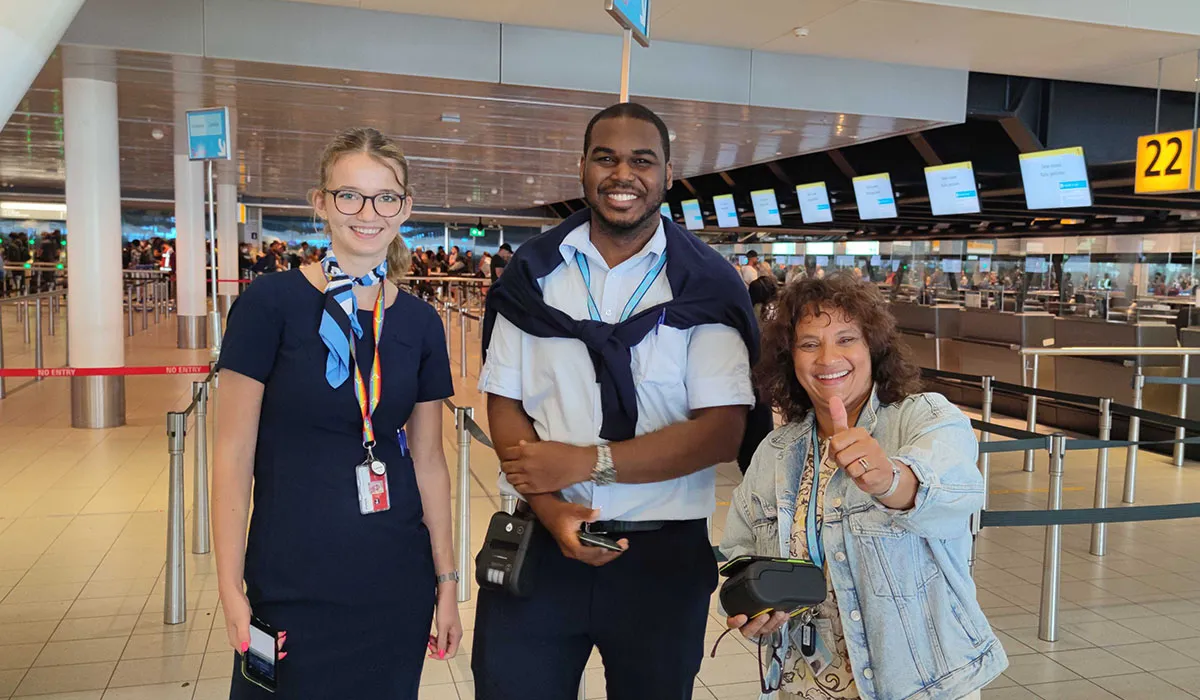 Ink mobile solutions optimise passenger handling