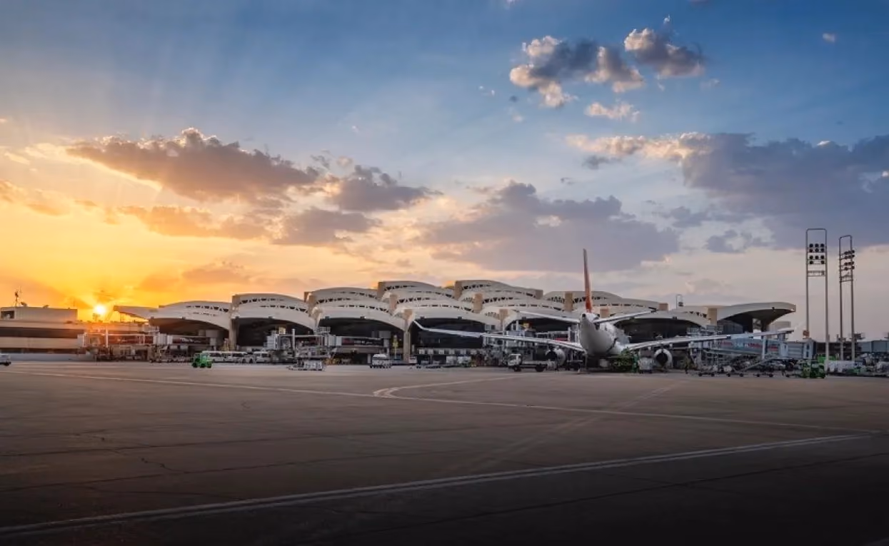 Riyadh airport mobile check-in innovation