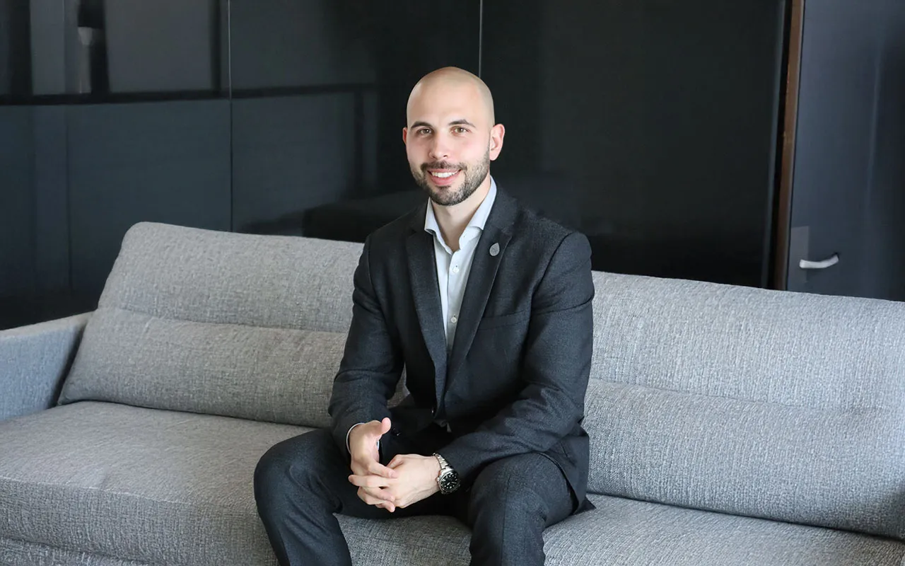 Portrait of Ivan Jakovlevic, Ink's senior VP of operations