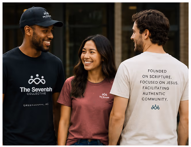 The Seventh Collective branded t-shirt