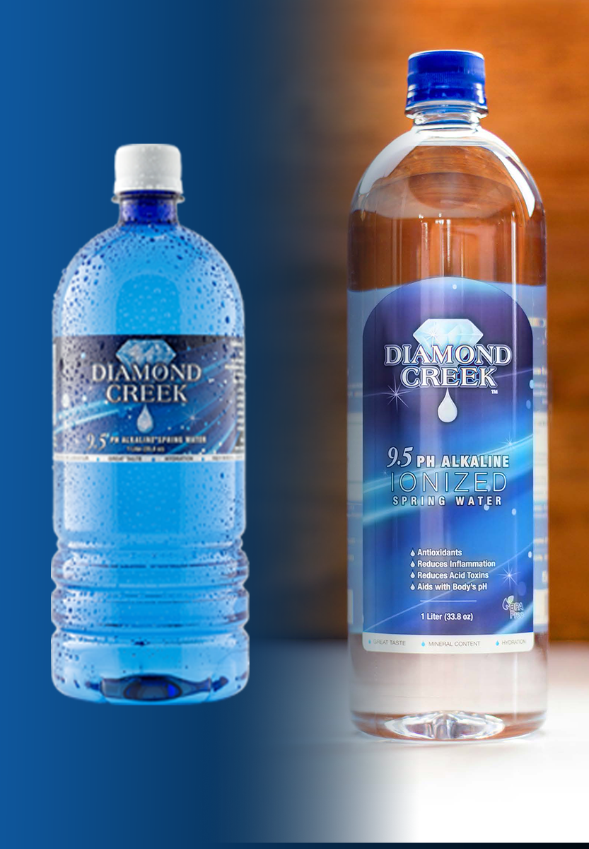 Diamond Creek Water brand header