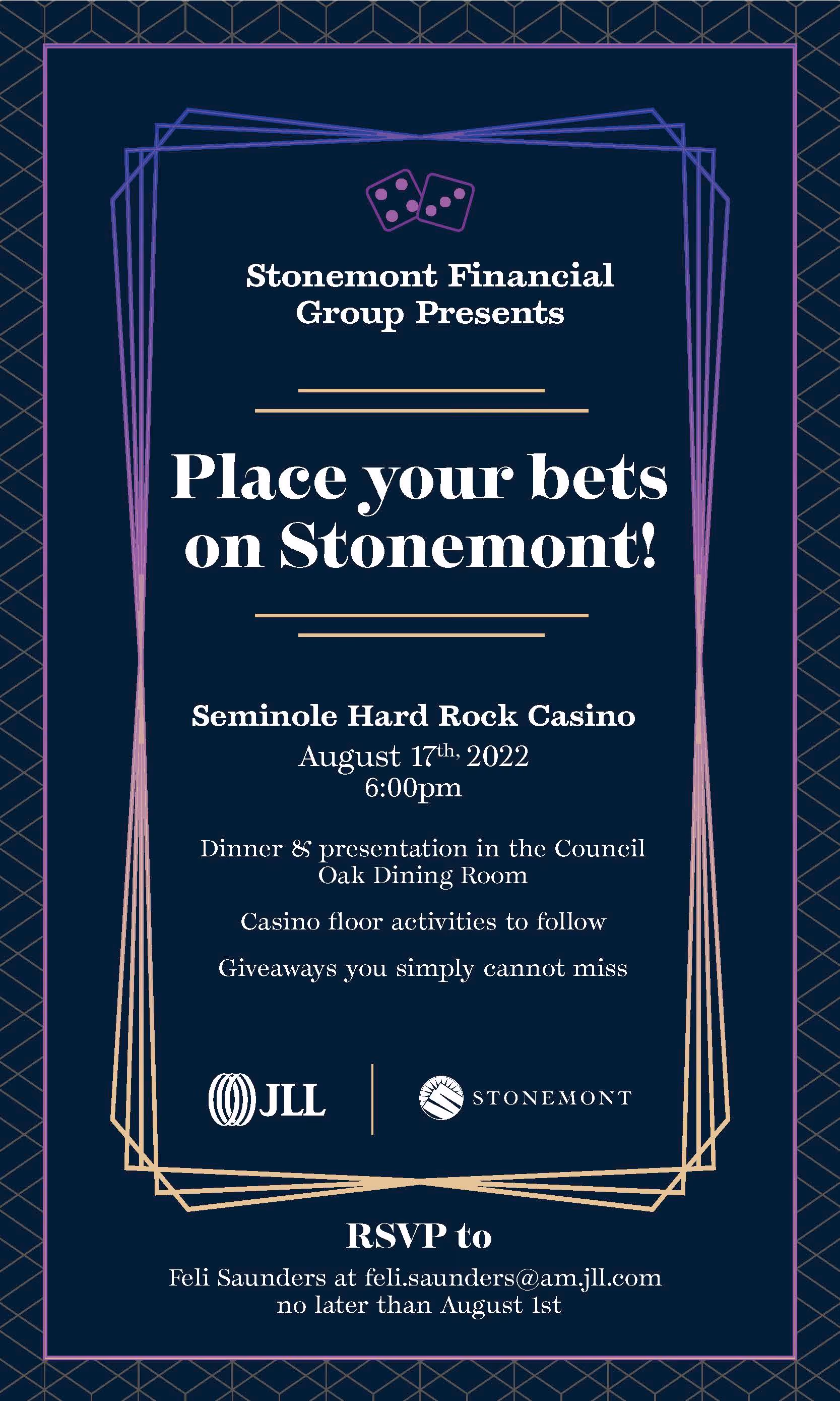 JLL industrial broker event invitation