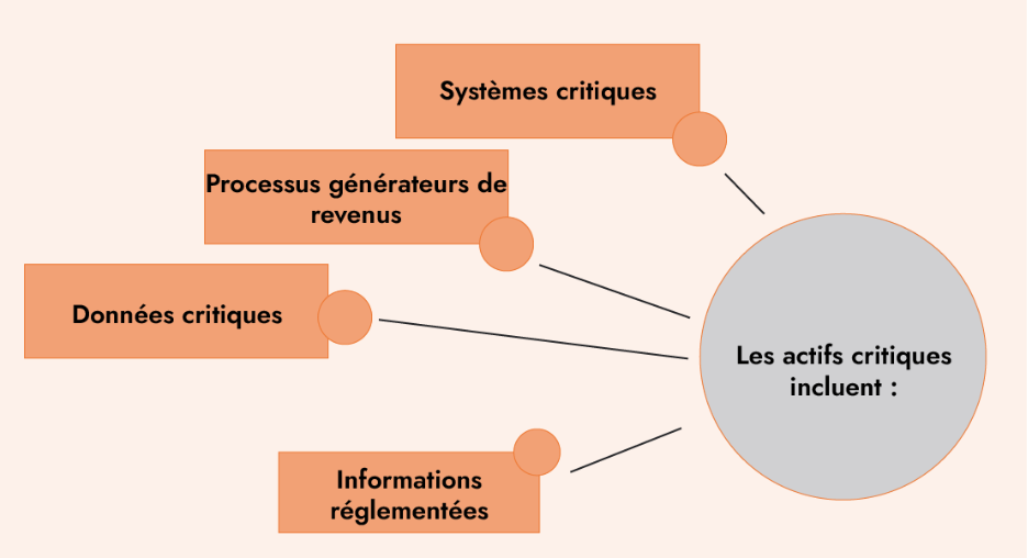 Les actifs critiques