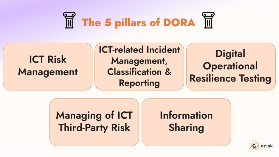 5 pillars of DORA