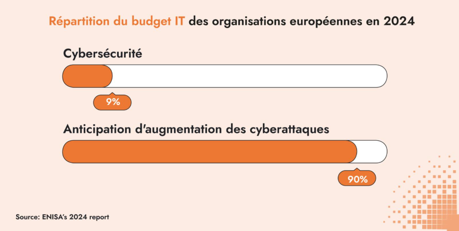 répartition budget IT Europe 2024
