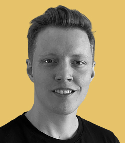Portrait of Valter, member of the Astra team.