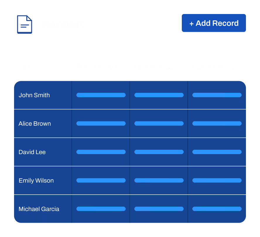 Keep K9 training and deployment records consistent, centralized, and report-ready