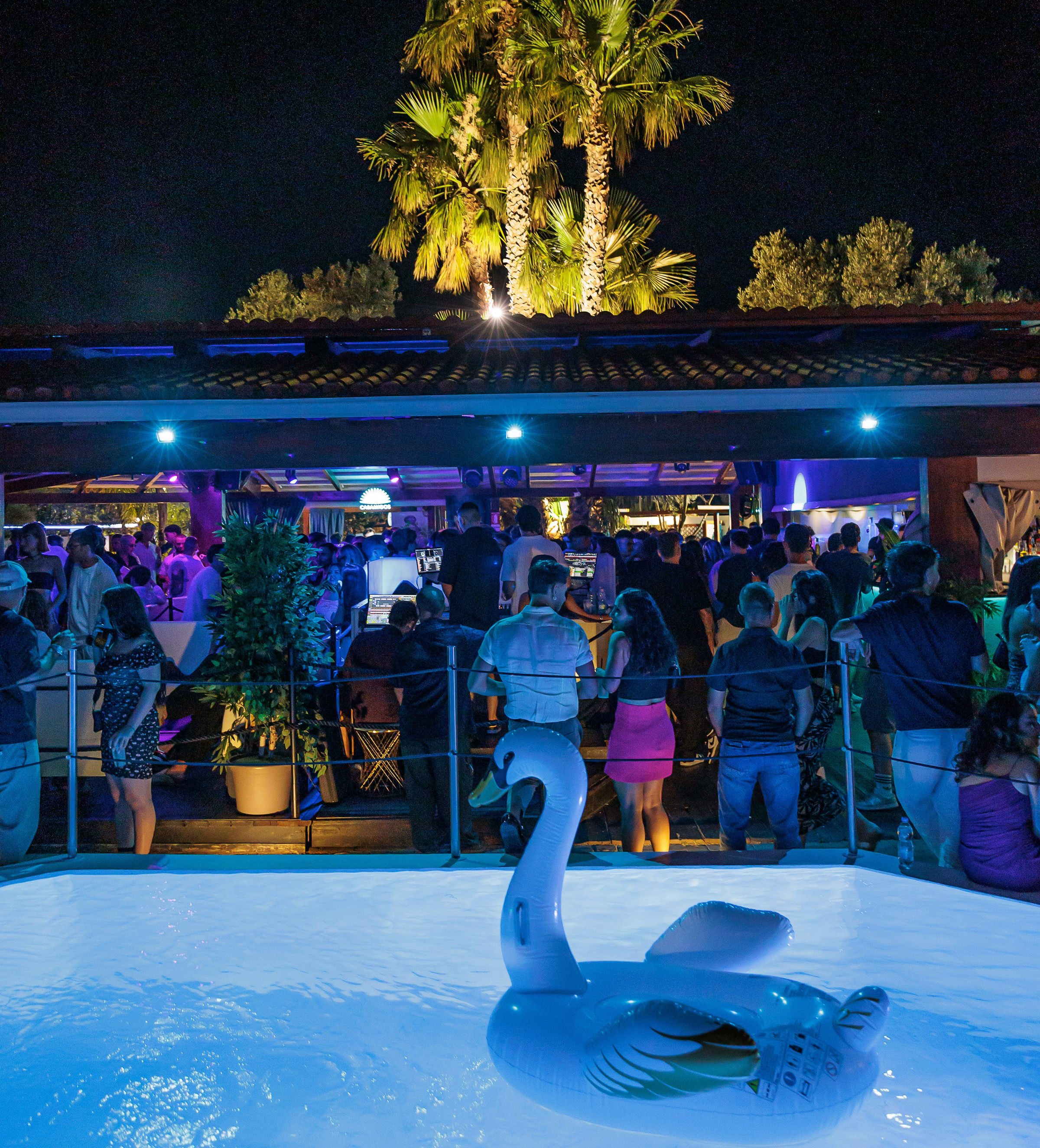 Discoteca Lo Sciabecco Summer Club Vista Piscina