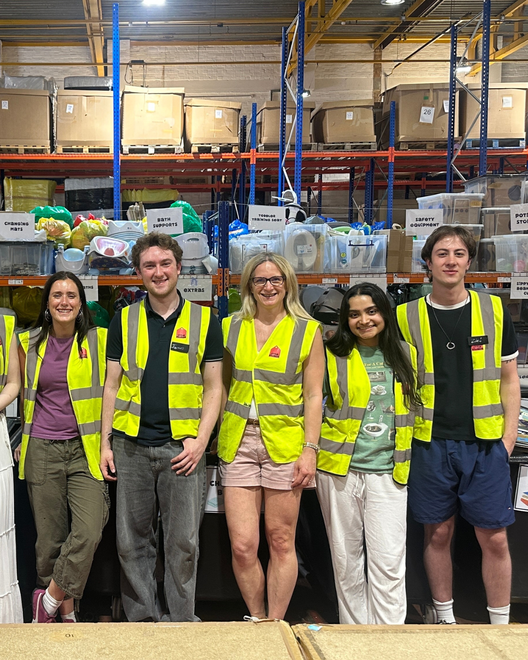 Rossera team supporting Little Village