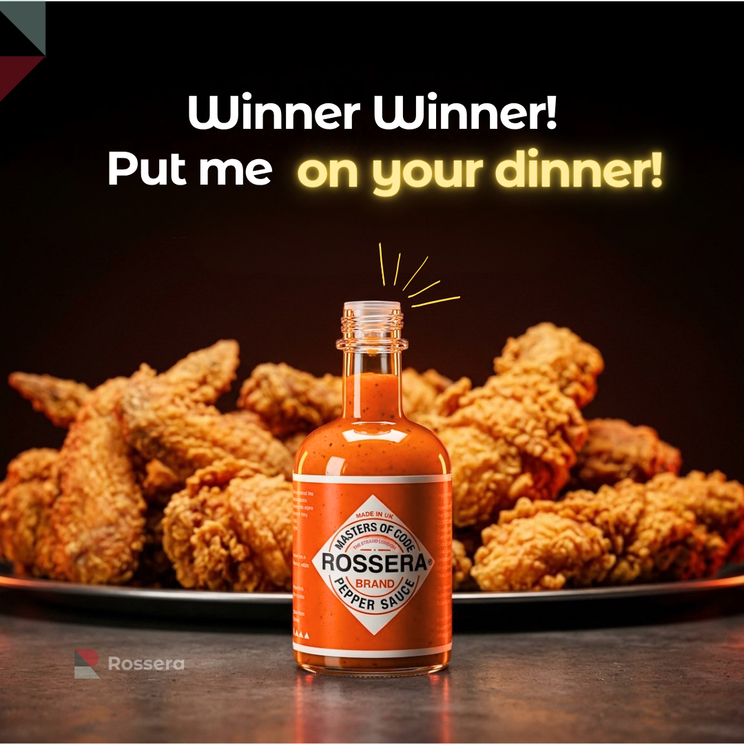 Rossera hot sauce winner