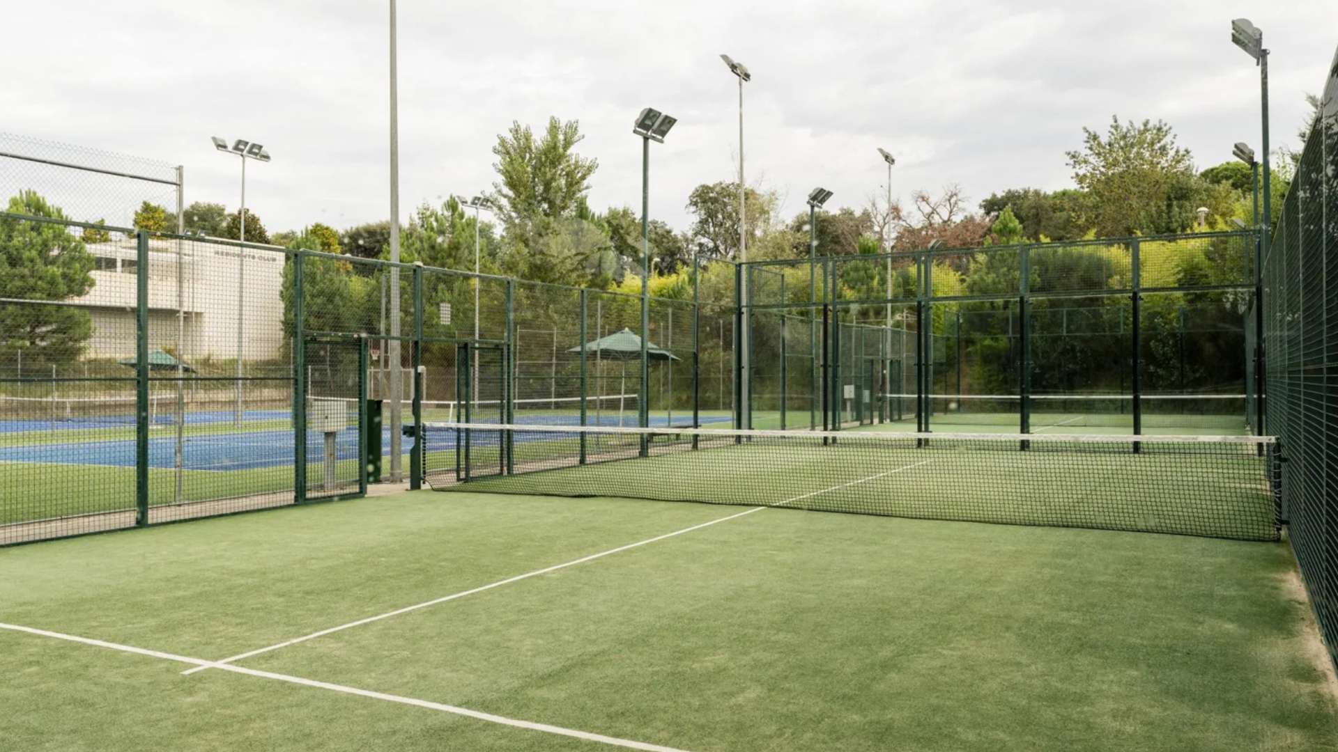 Padel courts at Camiral