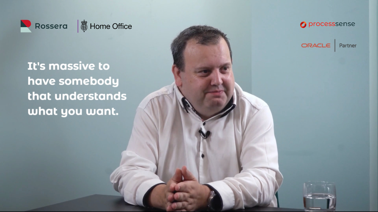 UK Home Office client testimonial