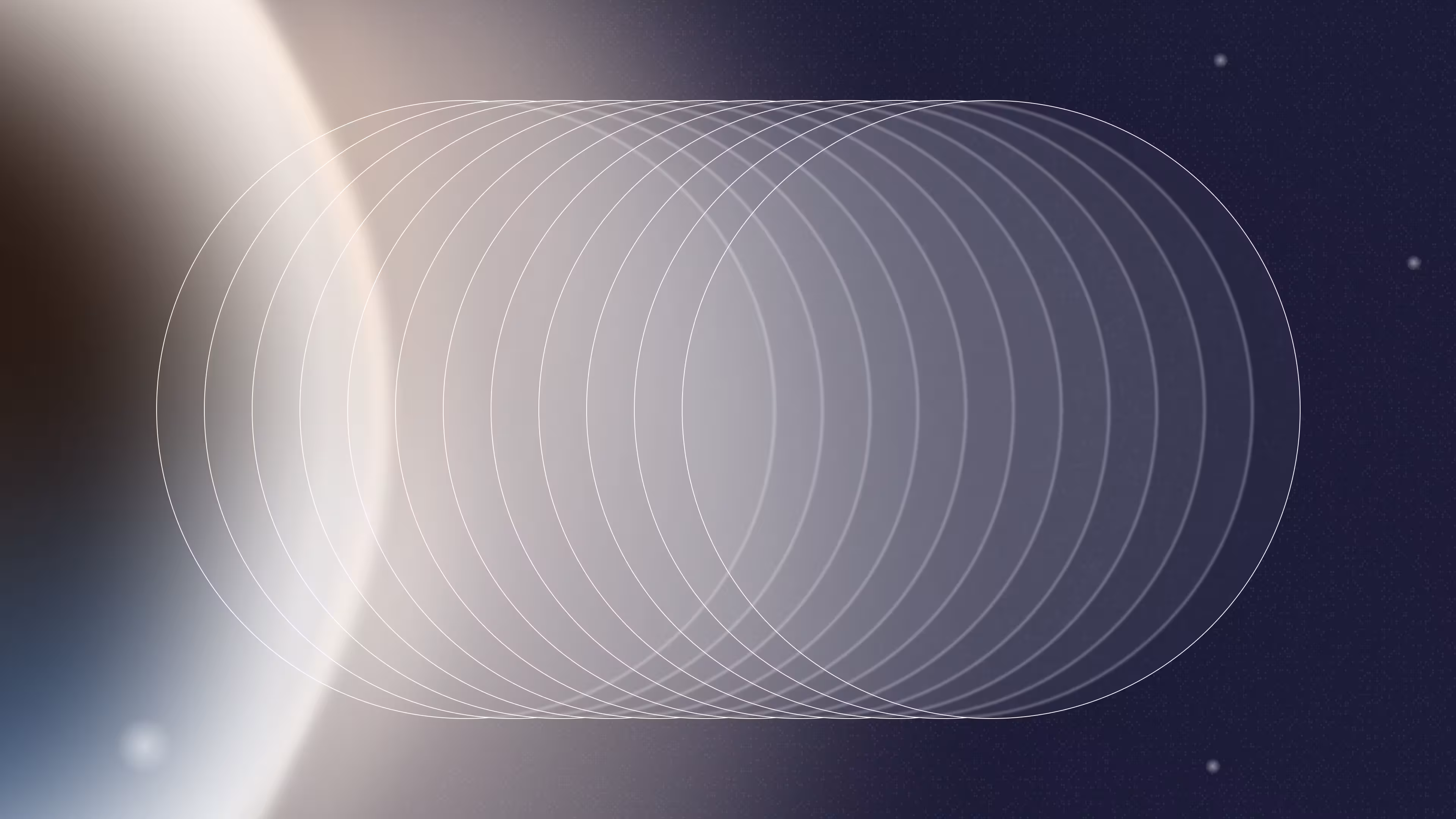 Graphic, futuristic image or orb