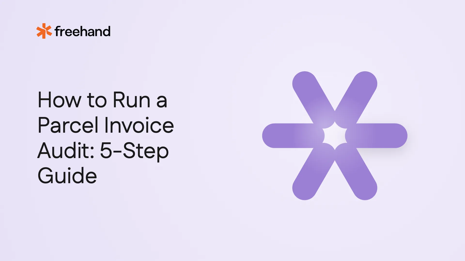 How to Run a Parcel Invoice Audit: 5-Step Guide - Freehand