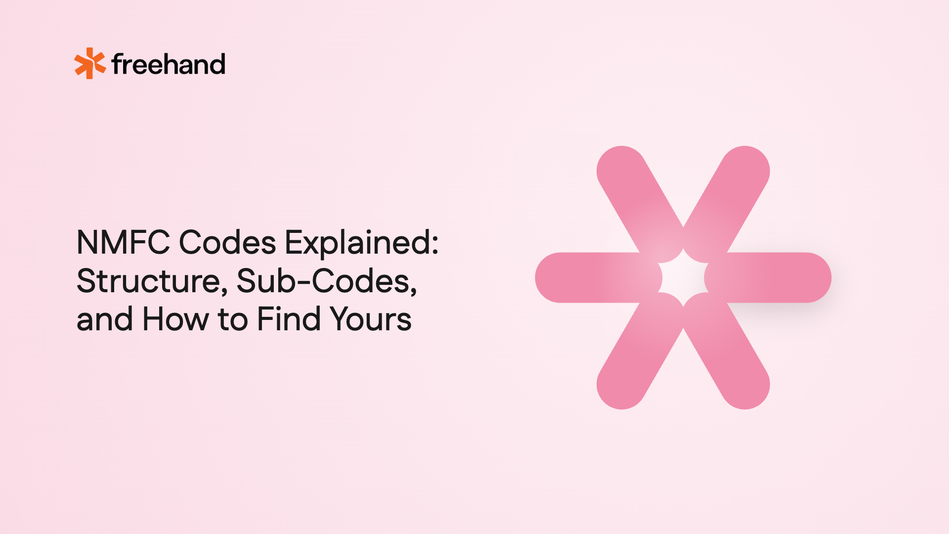 NMFC Codes Explained: Structure, Sub-Codes, and How to Find Yours - Freehand