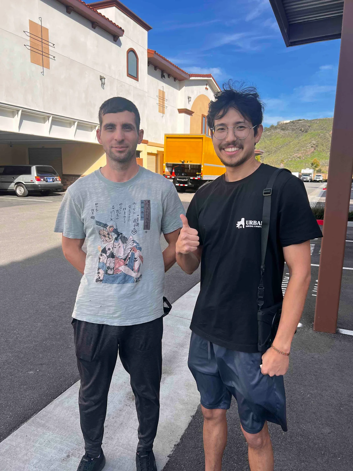 Satisfied customers after moving service in Los Angeles