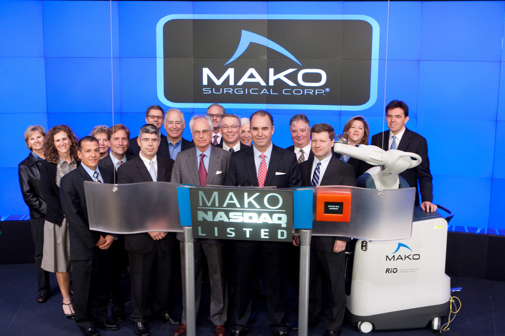 Early Z-KAT robot and the founding MAKO team