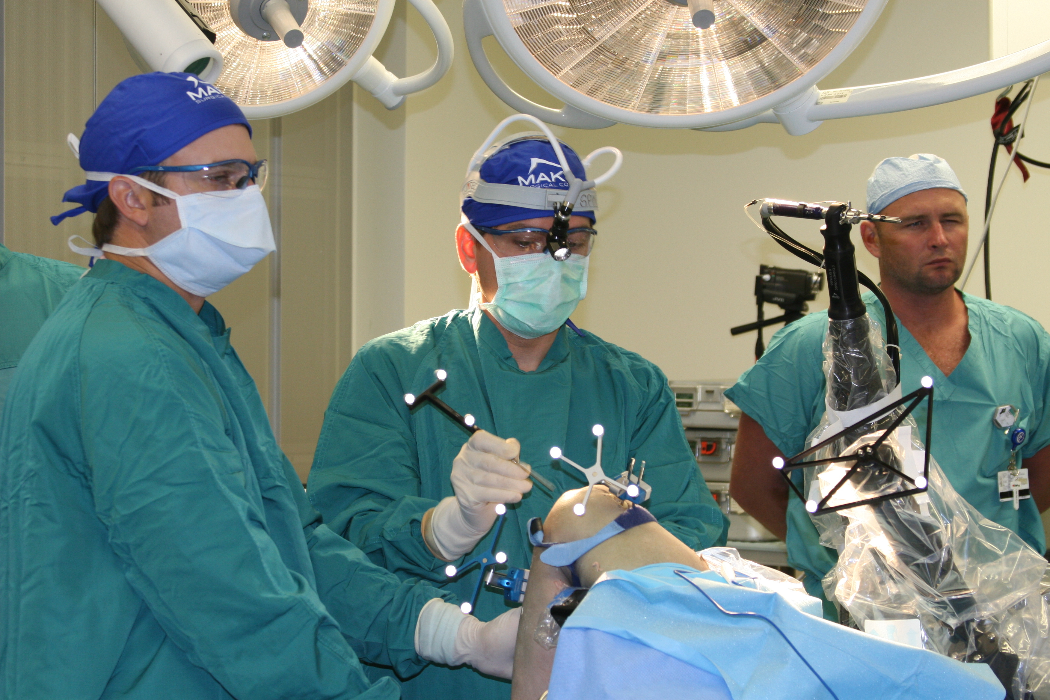 First MAKO Surgical case with Dr. Martin Roche at Holy Cross Hospital
