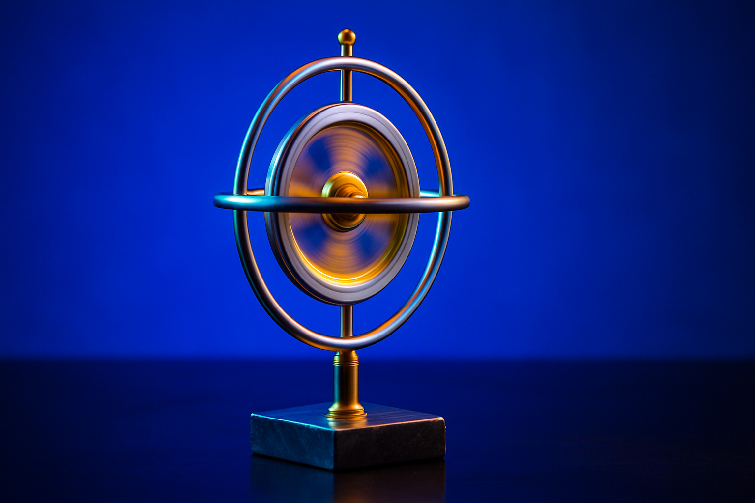 Brass gyroscope showing how founders misread structural gaps as sales or capital problems
