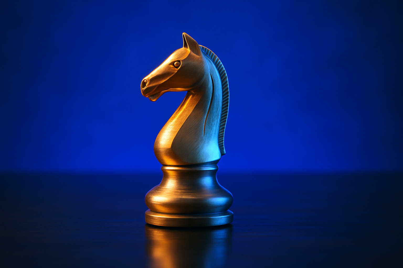 Gold chess knight showing why the VAC shift forces reimbursement strategy to start earlier