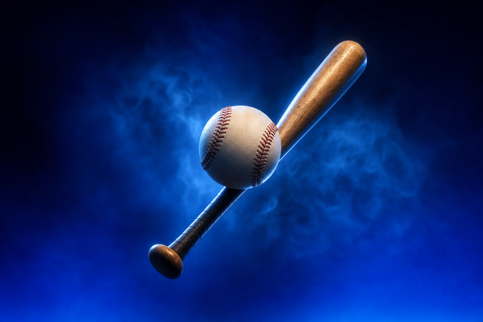 A baseball and bat representing the one-two punch of demand creation and capture.