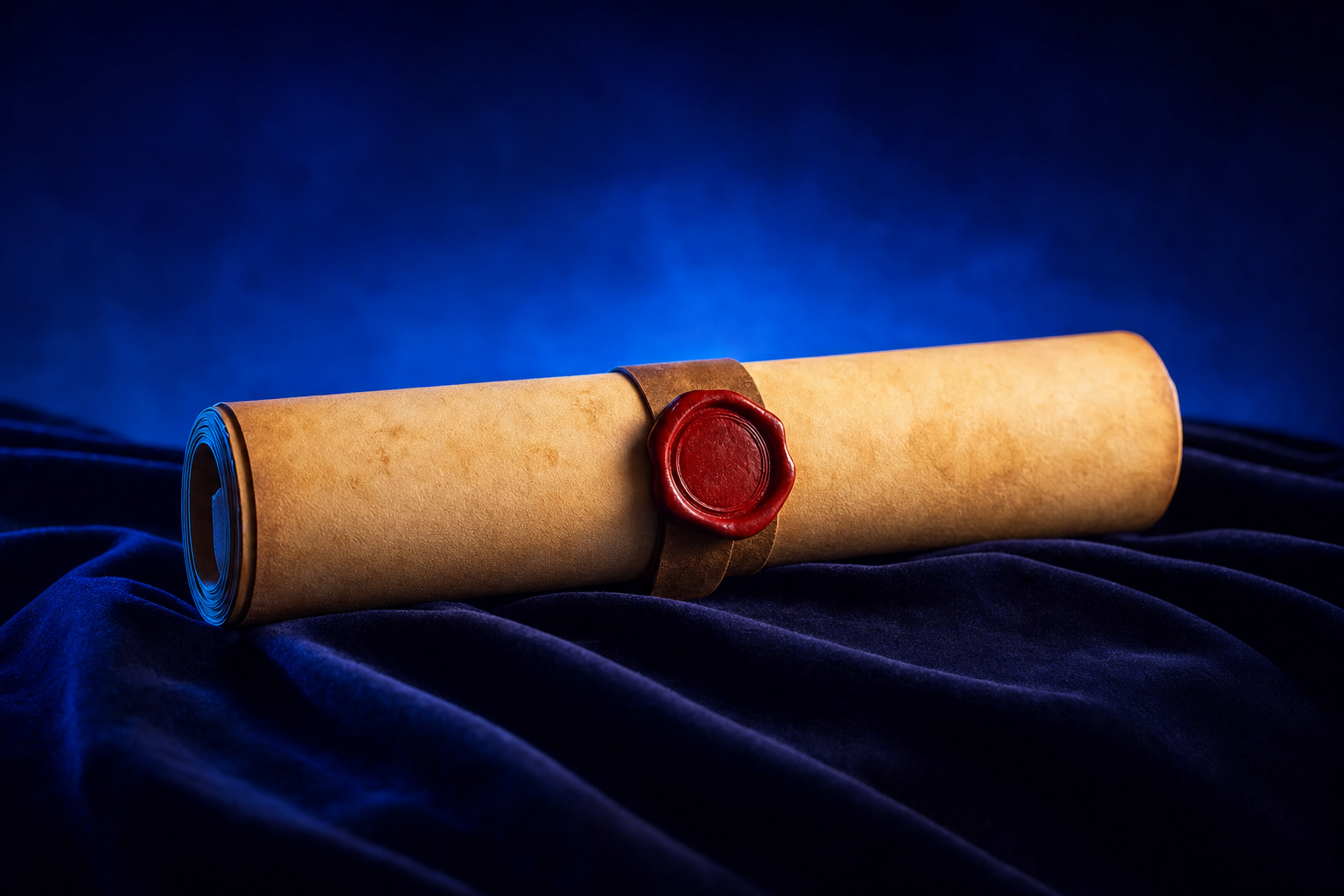 A sealed scroll representing boilerplate press release copy that fails authenticity.