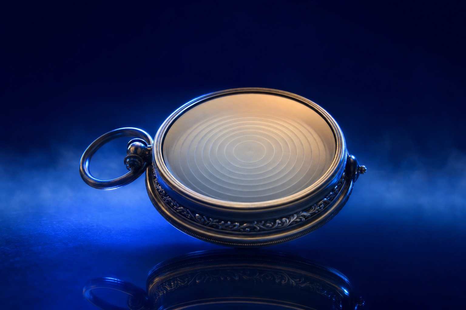 Blank-dial compass symbolizing a b2b demand generation agency navigating an unformed medtech market