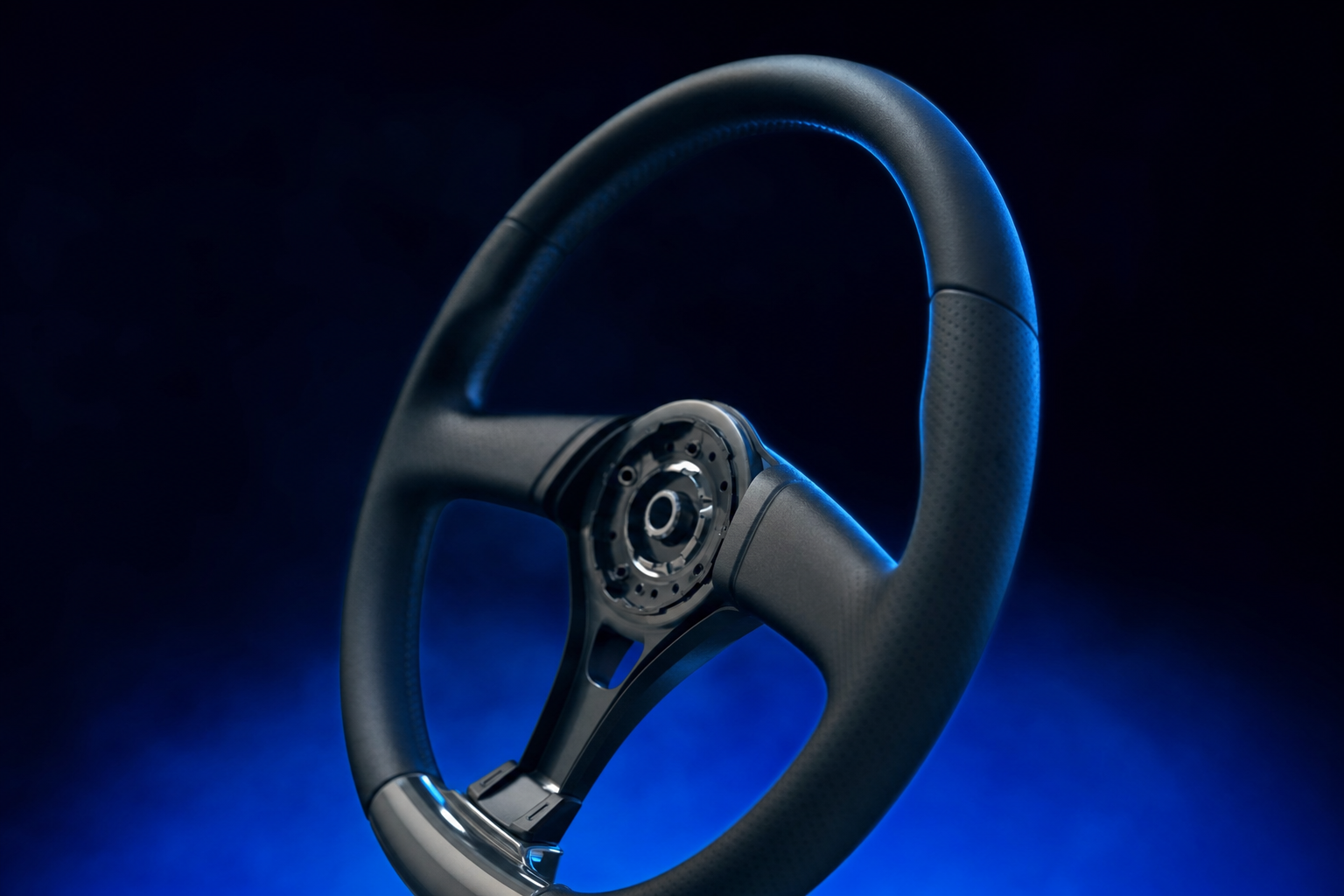 A steering wheel disconnected from its column, showing what happens when founders lose pricing control