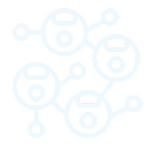 Icon representing data networks and digital connectivity