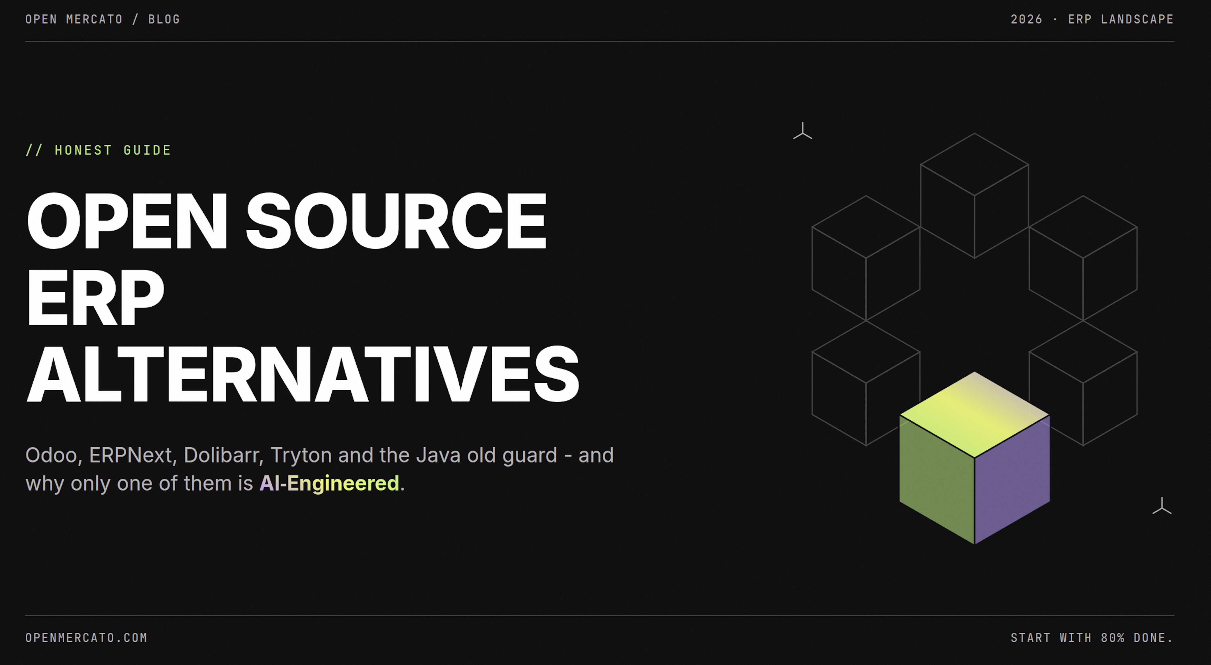 Open Source ERP Alternatives in 2026: An Honest Guide (and Why "AI Features" Are Not Enough)