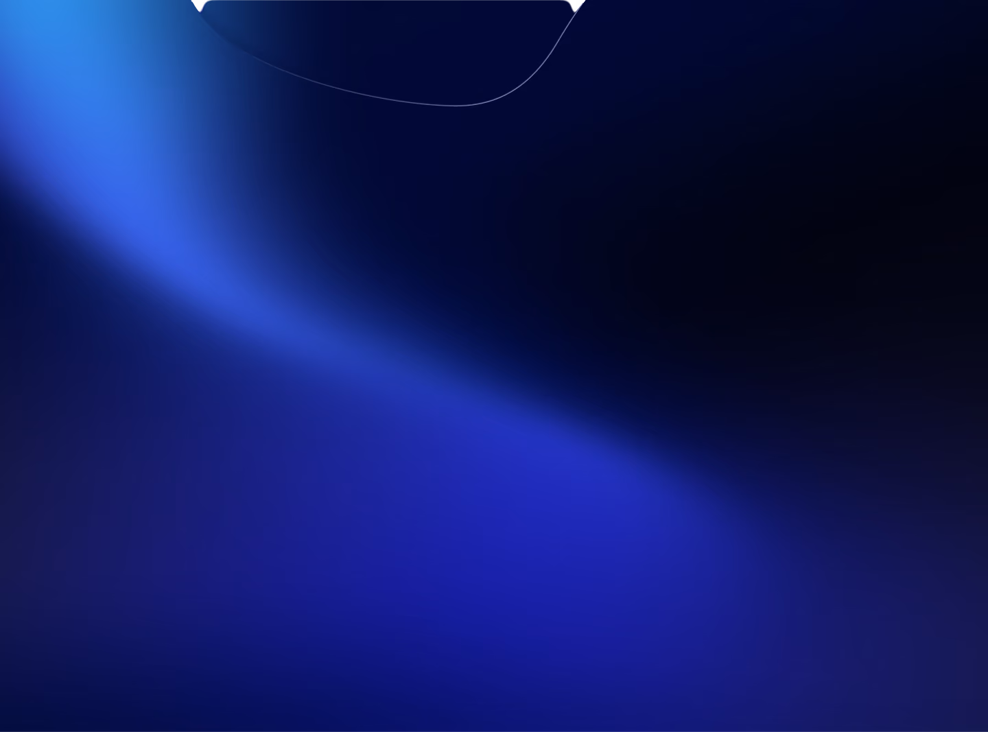 Abstract gradient background for the ecosystem UI section.