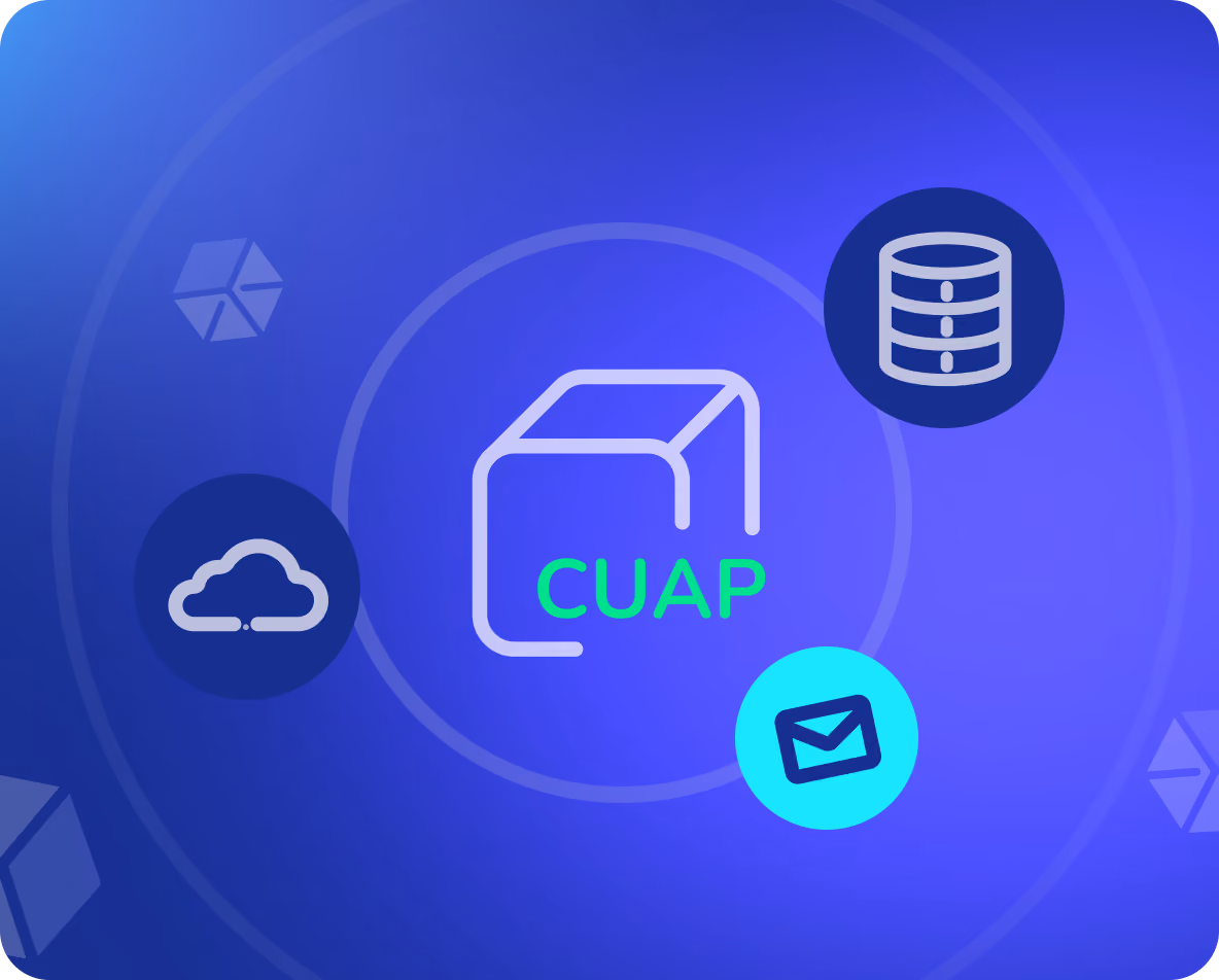 Icon illustration showing connected format icons representing the Connecter Suite ecosystem.