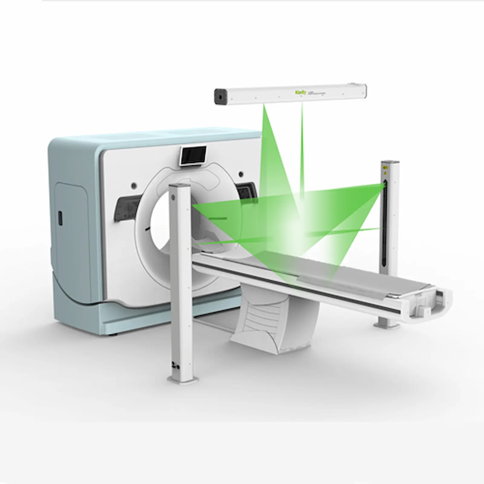 Stationäre Laser sind unverzichtbare Hilfsmittel, die in der Radiotherapie-Simulation und -Behandlung weit verbreitet sind.