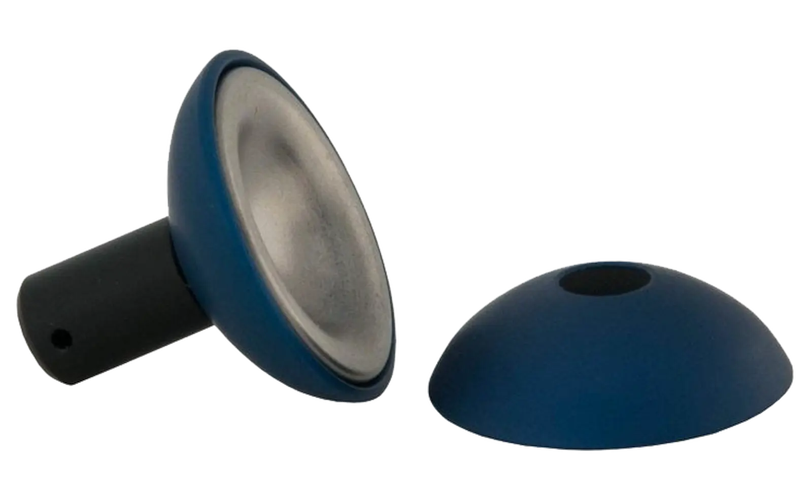 Die Abschirmungen bieten zuverlässigen Schutz für die Augen während der Radiotherapie. Sie bestehen aus Wolfram und werden mit zwei eloxierten Aluminiumkappen geliefert.