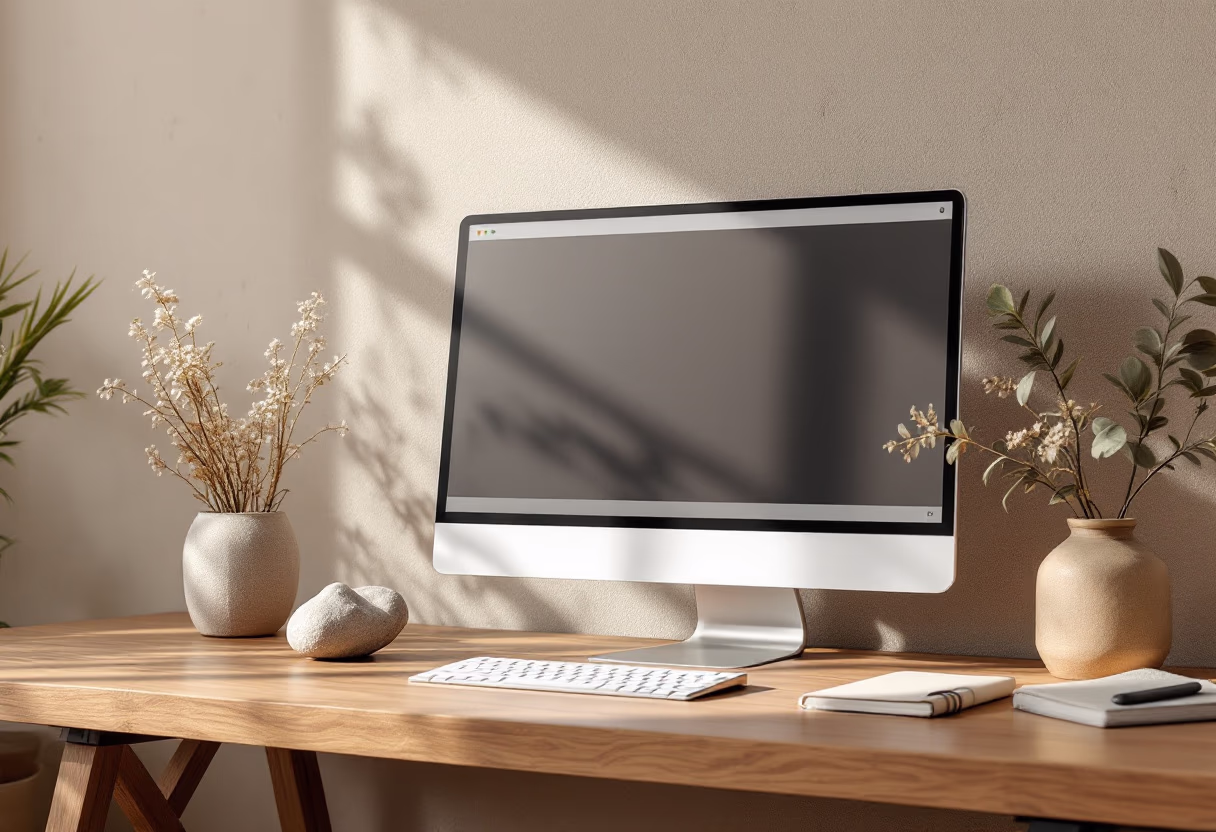 [interface] image of a computer showcasing educational software for edtech