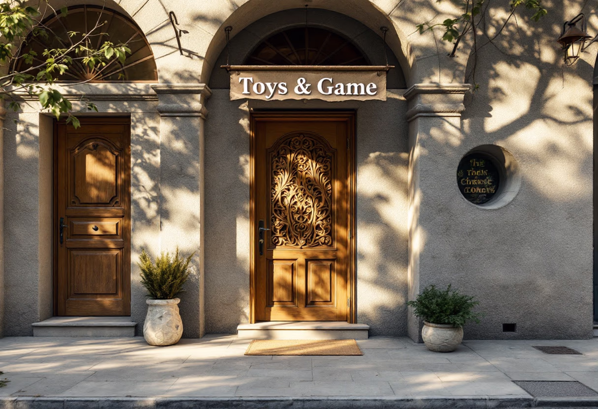 image of store exterior (for a toys & game store)