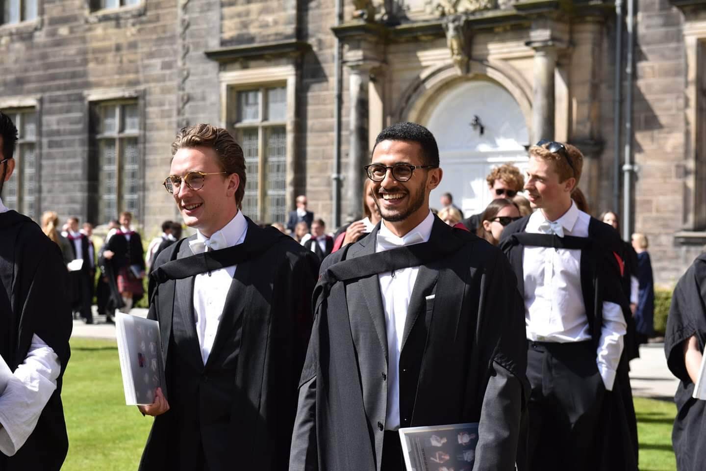 Youssef graduates from university and starts the journey with just £90