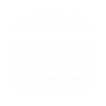 Simple black and white calendar icon showing a grid layout with a header row.