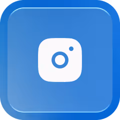 Blue rounded square icon with a white camera symbol in the center.