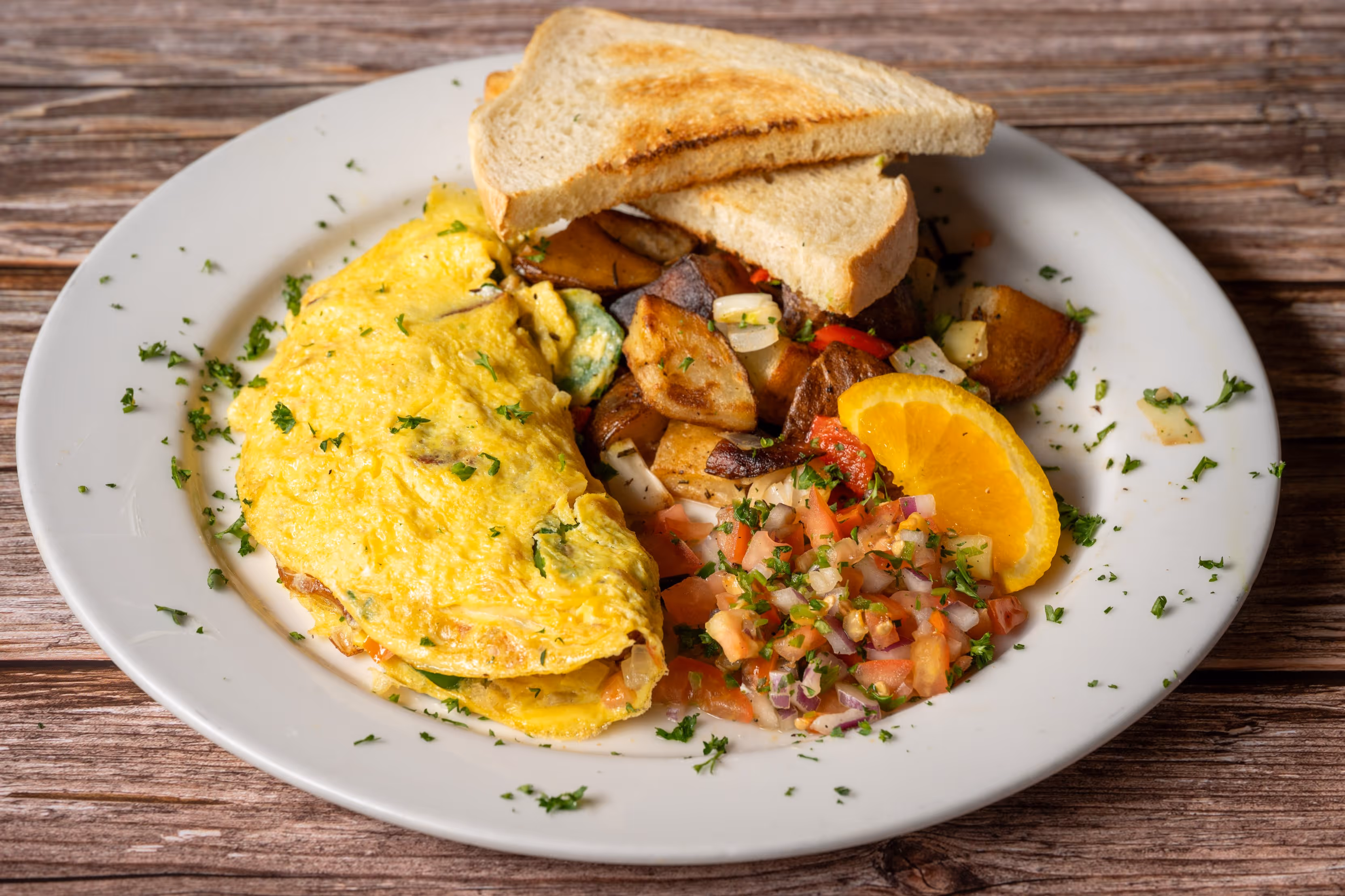 Black Forest Ham Omelet