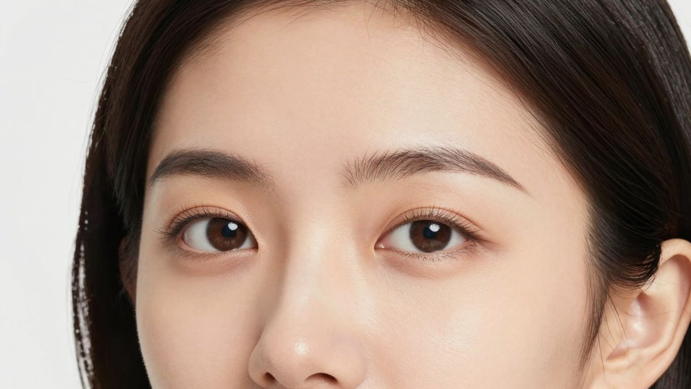 Woman's face with subtle lifted contours and smooth skin.