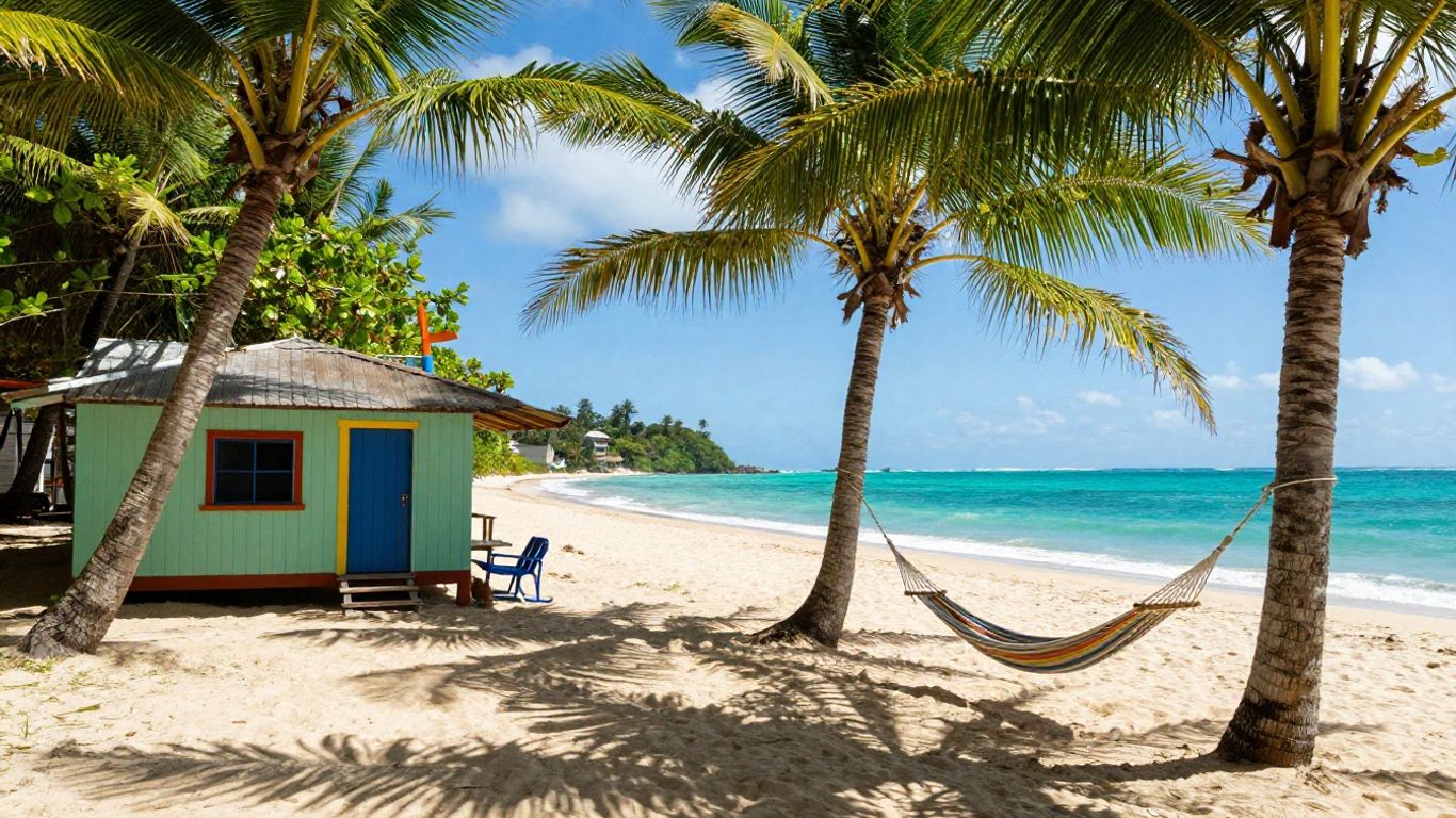 Affordable Brazilian hotel on a sunny beach.