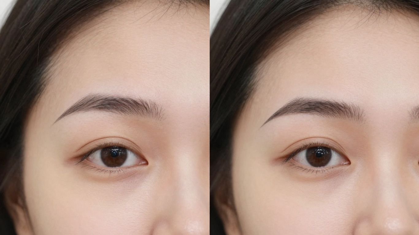 Eyebrow transplant before and after results