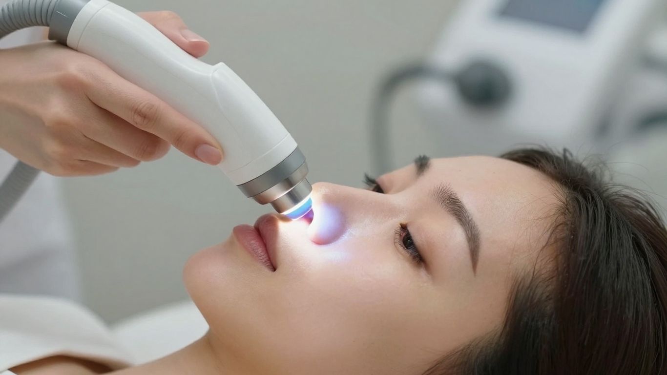 CO2 laser skin rejuvenation treatment in Berlin.