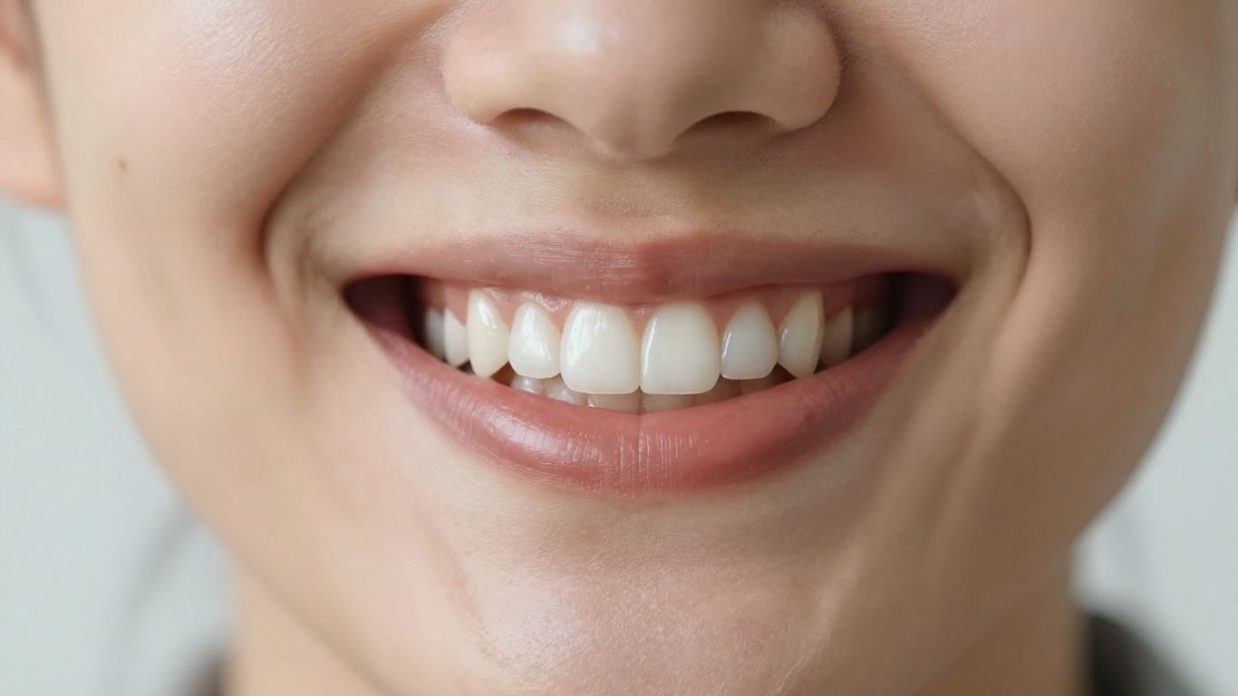Person with a bright white smile
