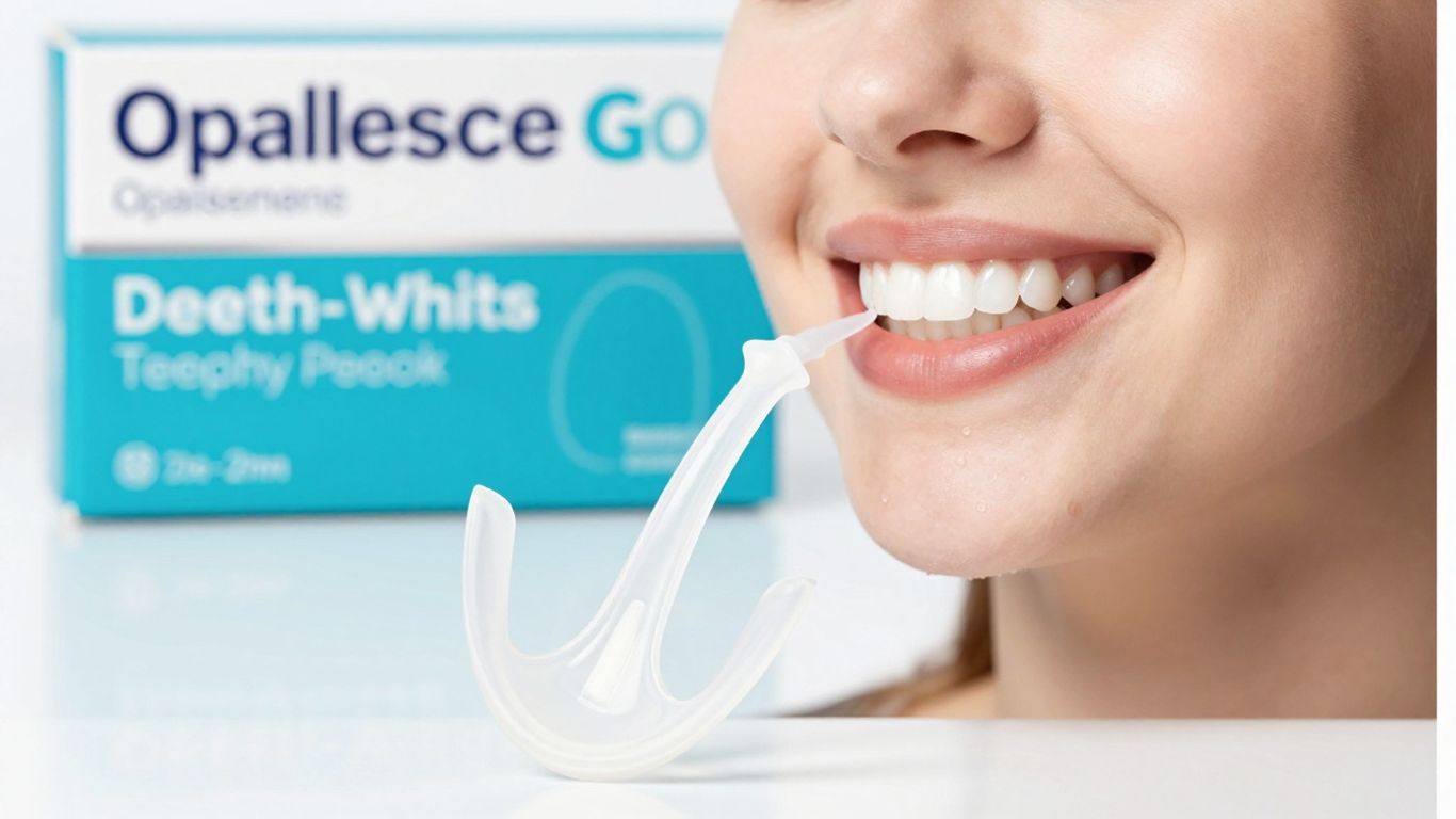 Opalescence Go teeth whitening kit with trays