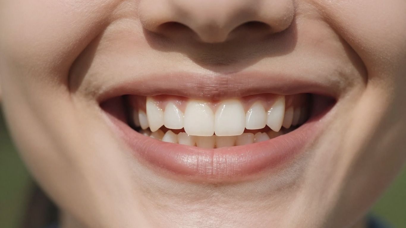 Smiling person with healthy teeth, affordable dental care
