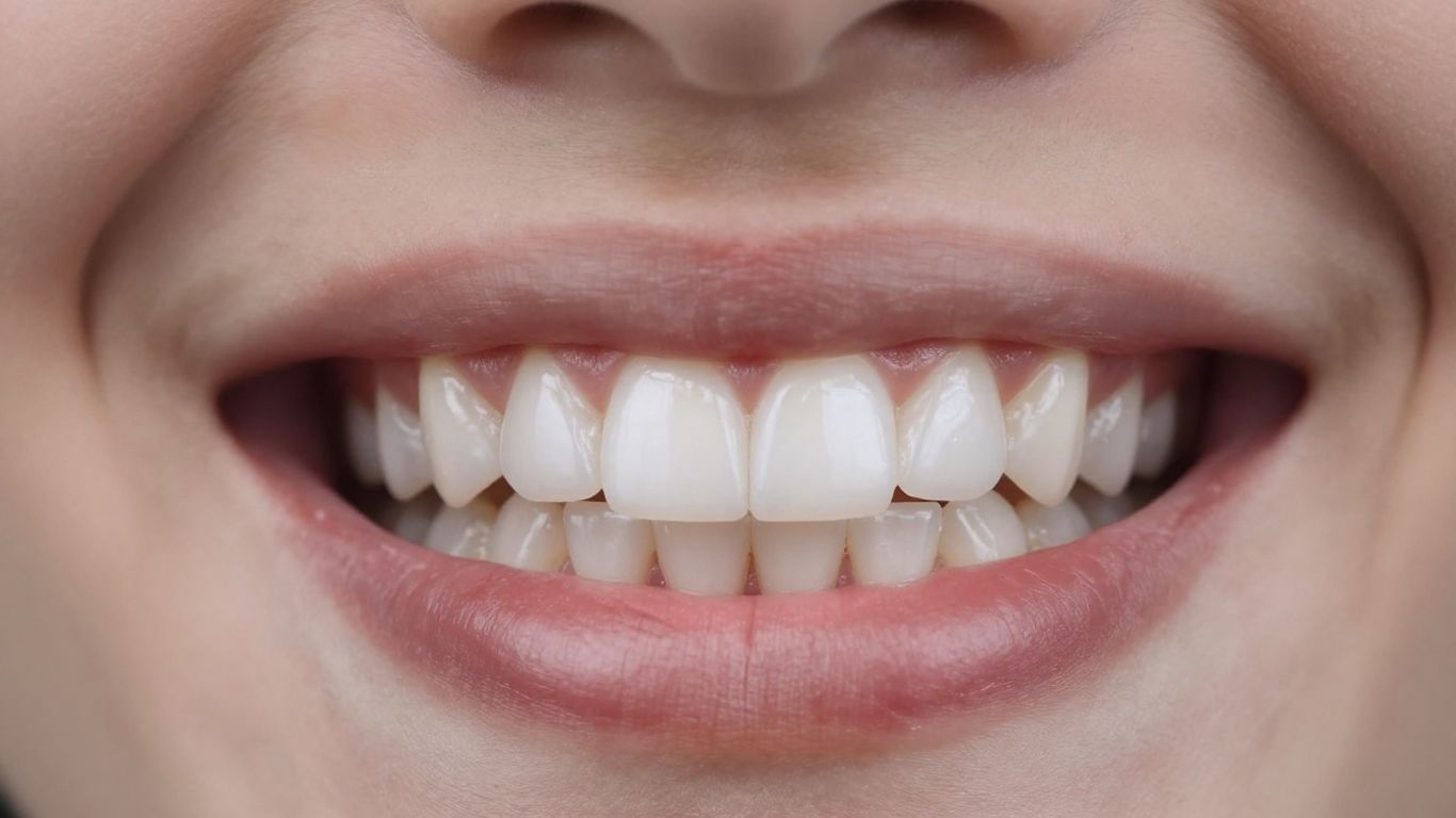 Radiant smile with natural-looking dental veneers.