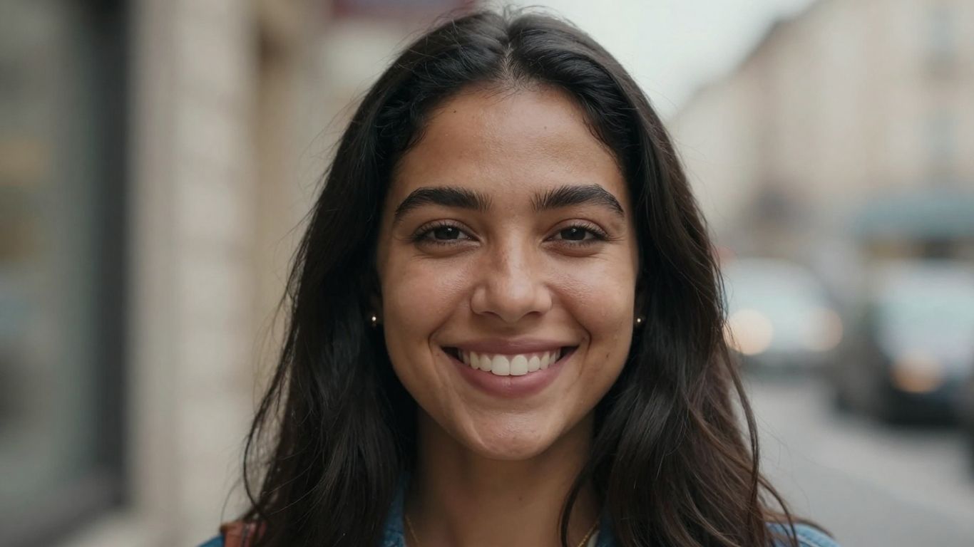 Woman smiling, hinting at affordable cosmetic surgery.
